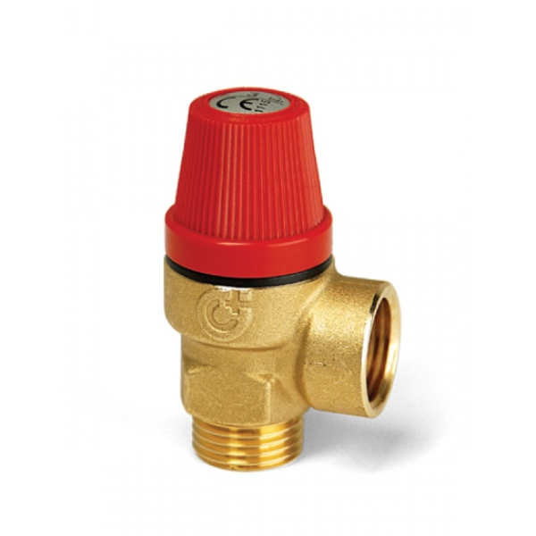Altecnic 1/2Inch Mxf 4 Bar Safety Relief Valve 312405 Cst