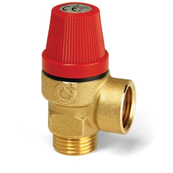 Altecnic 1/2Inch Mxf 6 Bar Safety Relief Valve 312460