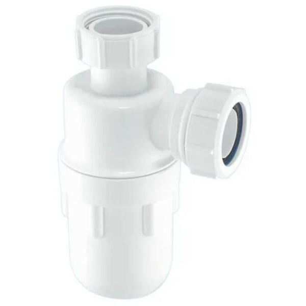 McAlpine 32mm Bottle Trap 75mm Seal White