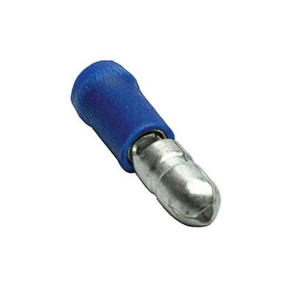 Regin Bullet Male Connector - Blue (Pack Of 10) Regq218