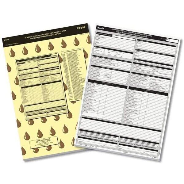 Regin Domestic Central Heating And Hot Water System Inspection Report Pad Regpo10