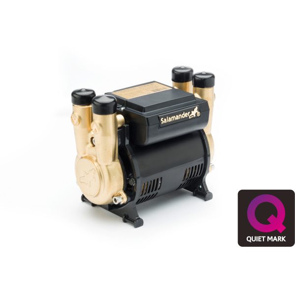 Salamander Ctforce 2.0 Bar Twin Postive Brass Shower Pump Ctforce20Pt