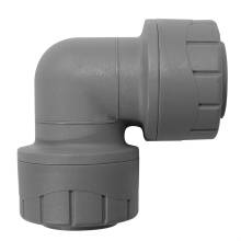 Polypipe Polyplumb 10Mm Elbow Grey Pb110