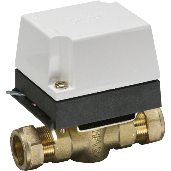 Danfoss 2 Port Valve includes Actuator HPA2 22mm HP22