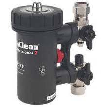 Adey Magnaclean Pro2 22Mm Black Heating Filter Incl Inline Isolation Valves (For Up To 15 Radiator System) Cp1-03-00022-01