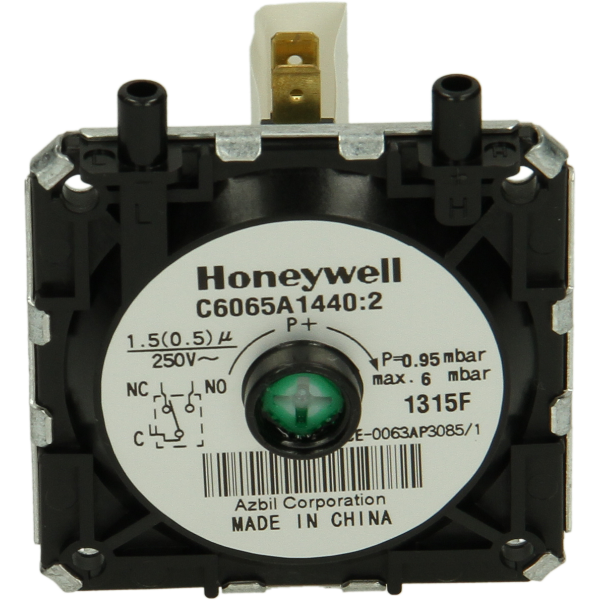 Air Pressure Switch (serial prefix PG, PH, PT, PU) 111379