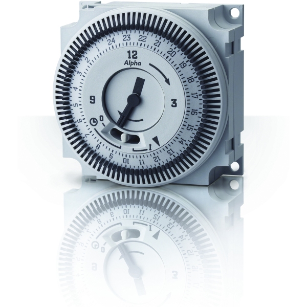 Alpha 24 Hour Single Channel Plug In Mech Clock 6.1000201