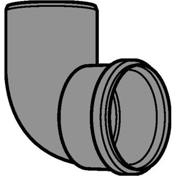 Alpha Black Plume Management 90 Degree Elbow 6.2001390