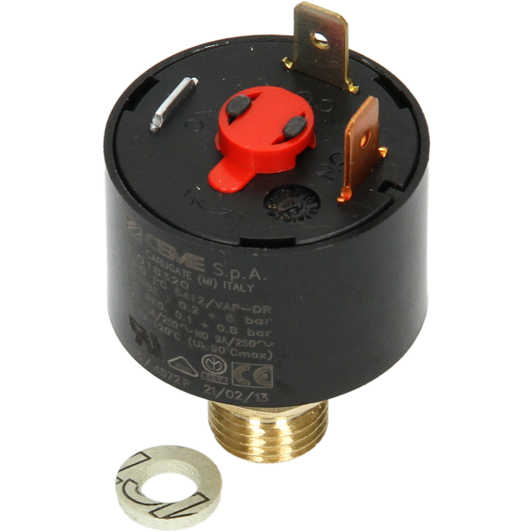 Alpha Brass Pressure Switch/Washer (Replaces 1.018320) 3.014379