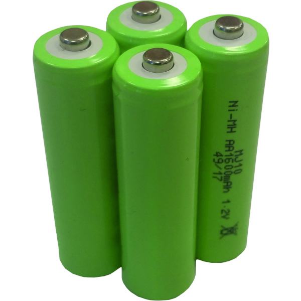 Anton AA NiMH 1.2V Rechargeable Batteries for Pro Printer (Pack 4)