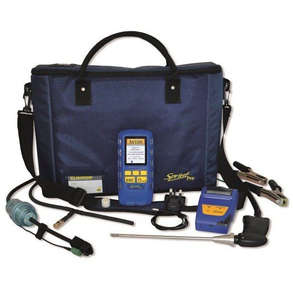 Anton Sprint Pro2 Multifunction Flue Gas Analyser Kit A with FREE Anton Embroidered Fleece