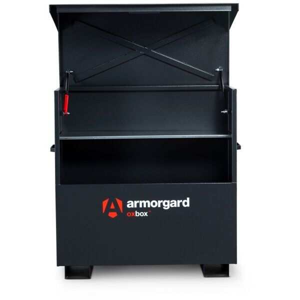 ARMORGARD OXBOX SITE CHEST 1210W x 640D x 1175H OX4 WITH TAIL LIFT ON DELIVERY