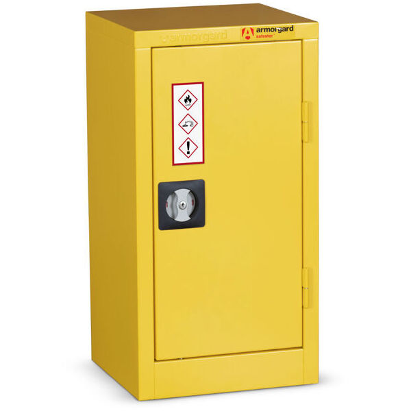ARMORGARD SAFESTOR HAZARDOUS FLOOR CUPBOARD 350 X 315 X 700 C/W 1 SHELF