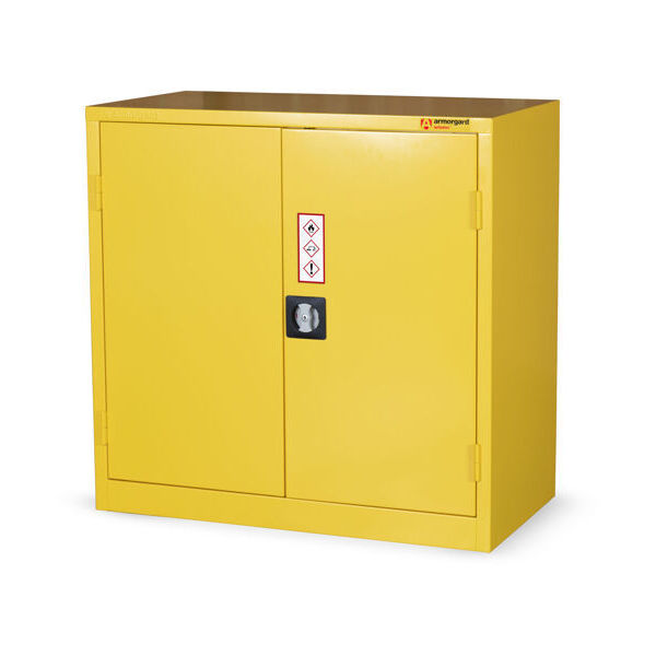 ARMORGARD SAFESTOR HAZARDOUS FLOOR CUPBOARD 900 X 465 X 900 C/W 1 SHELF