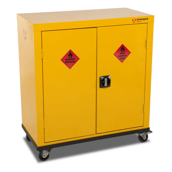 ARMORGARD SAFESTOR HAZARDOUS MOBILE CUPBOARD 900 X 465 X 1010