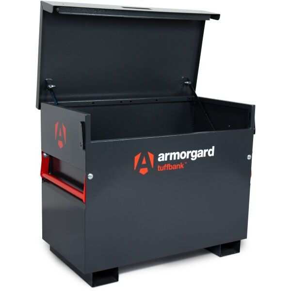 ARMORGARD TUFFBANK SITE BOX TB3 WITH TAIL LIFT ON DELIVERY
