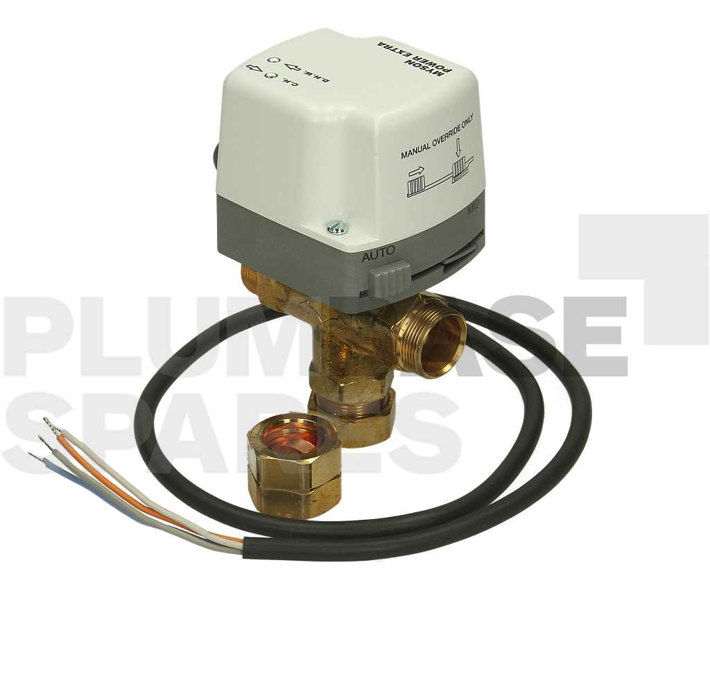 MYSON POWEREXTRA MOTORISED PORT MID POSITION VALVE 22MM MPE322