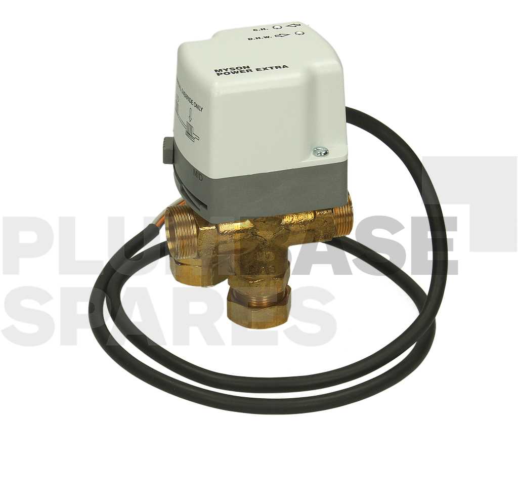 myson no hot water motorised valve Myson Powerextra 22Mm Motorised Port Mid Position Valve Mpe322