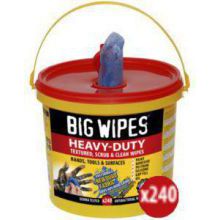 Big Wipes Heavy?Duty Pro+ Antiviral Wipes Bucket Of 240 2427 0000