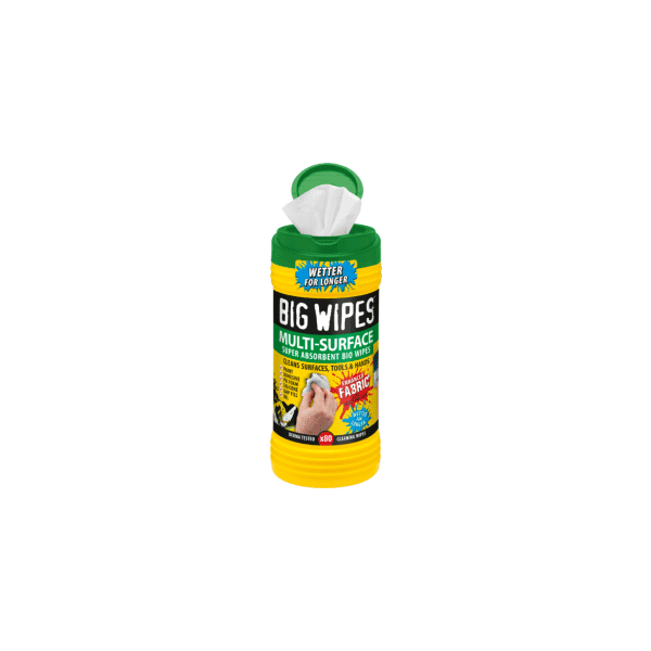 Big Wipes Multi?Surface Pro+ Antiviral Bio Wipes Tub Of 80 2440 0000