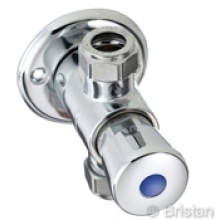 Bristan Exposed Timed Flow Water Control Push Button Chrome