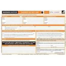 CORGI Direct Cp14 Warning/Advice Notice