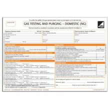 CORGI direct Gas Testing and Purging - Domestic Form - CP32