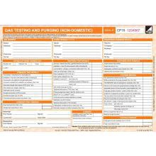 CORGI Direct Gas Testing and Purging Form (Non Domestic) - CP16