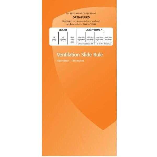 CORGI Direct Srb1 Ventilation Slide Rule Booklet