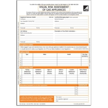 CORGI direct Visual Risk Assessment of Gas Appliances Form CP9