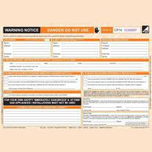 CORGI direct Warning Notice - CP14 - New Design