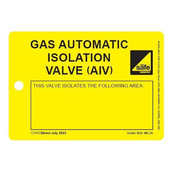 CORGI Direct Wl36 Automatic Gas Isolation Valve