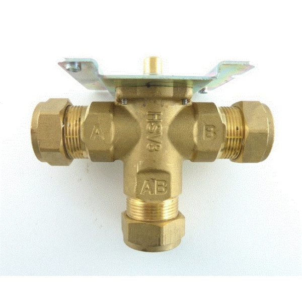 Danfoss 22Mm 3 Port Valve Body External Compression Hsv3 087N659900