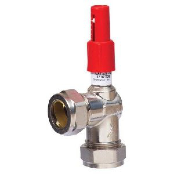 Drayton Dtb 22Mm Angle Auto Bypass Valve 0702020