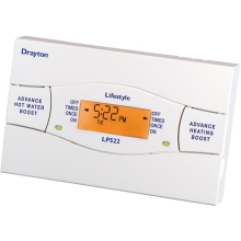 Drayton Lp522 Programmer (5/2 Day Separate Timings For Central Heating And Hot Water) 25475