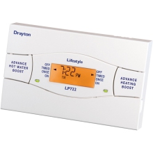 Drayton Lp722 Programmer (7 Day Separate Timings For Central Heating And Hot Water) 25476