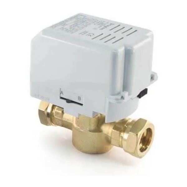 Drayton Za3/679-3 22Mm 3 Port Diverter Valve And Actuator 27102