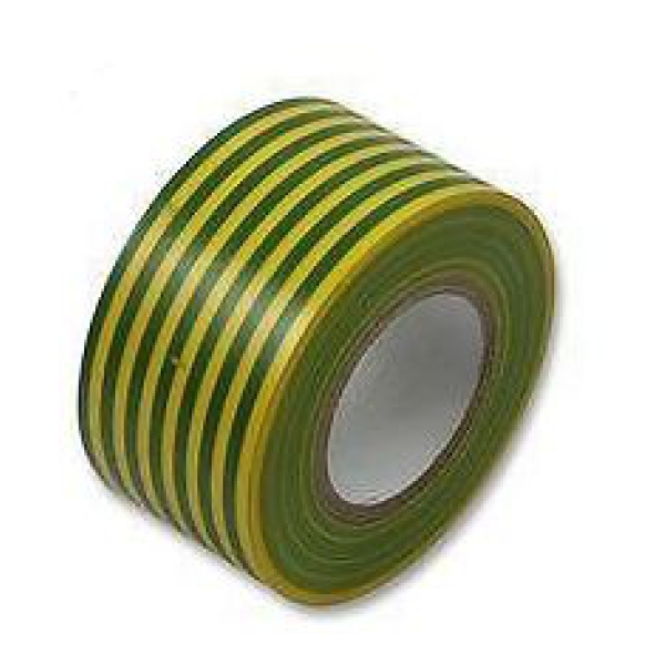 Electrical Tape 19mm x 33m Green/Yellow
