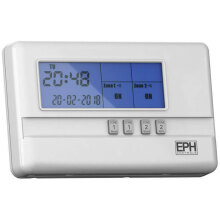 Eph 2 Zone Rf Programmer (7 Day  5/2 Day Or 24 Hour Incl 230volt Ac Contacts) R27-rf