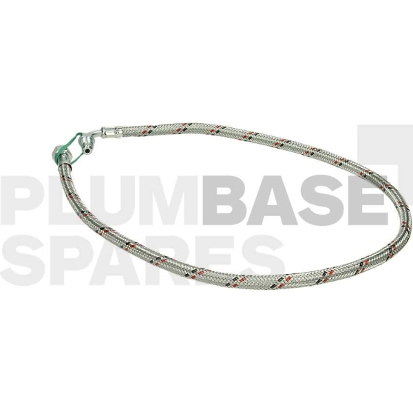 FLEX OIL LINE MECTRON NEW 900MM 1/4FX1/4M ELB