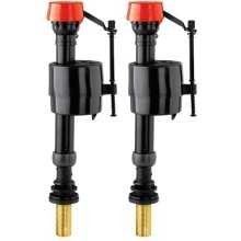 Fluidmaster Bottom Entry Fill Valve With 1/2Inch Brass Shank (Pro45B Twin Pack) Pro45Btwin