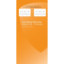 Gas Rating Slide Rule GRB1