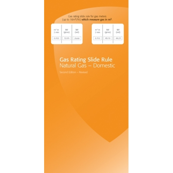 Gas Rating Slide Rule GRB1