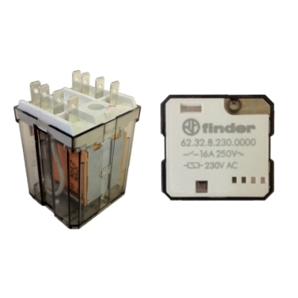 Gledhill Spares 16 Amp 2 C/O Power Relay Xb321