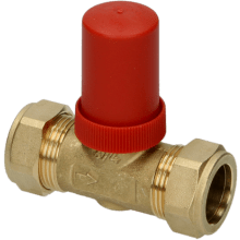 Honeywell Home DU144 Automatic By-Pass Valve 22mm - Straight