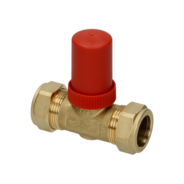 Honeywell Home DU144 Automatic By-Pass Valve 22mm - Straight