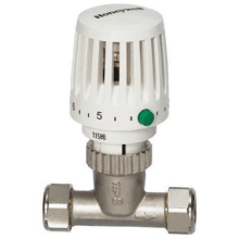 Honeywell Valencia Traditional 15Mm Straight Cp Trv White Head Old Code: Vt117D New Code: Vt117-15S