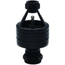 Hotun 15mm x 22mm Hotun Black Dry Trap Tundish