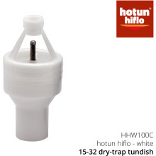 Hotun 15mm x 32mm Hotun HiFlo White Dry Trap Tundish