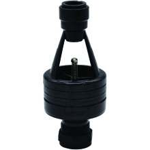 Hotun SF Tundish 15x22mm Black